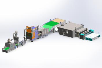 HJ-Polyestervaddproduktionslinje